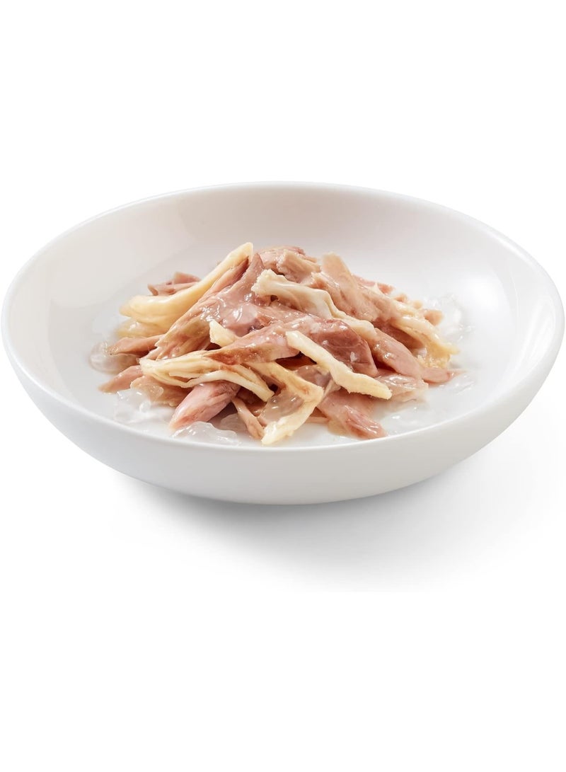 Schesir Cheezer Canned Tuna with Chicken Fillet in Jelly for Cats 6*50g - Image 2